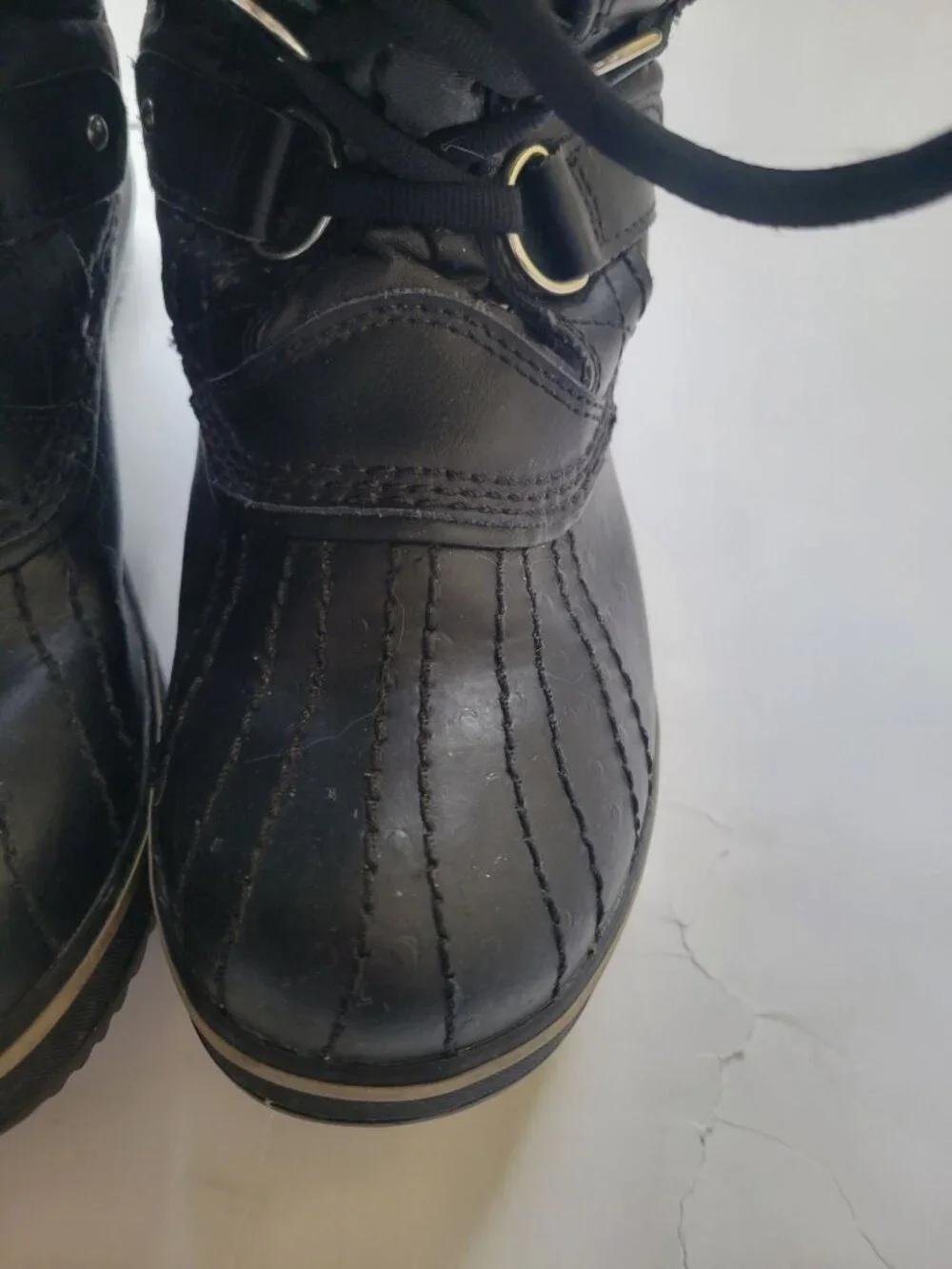 Sorel Tofino Waterproof Snow Boots Winter Shoes Women's Size 6.5 Black Outdoor